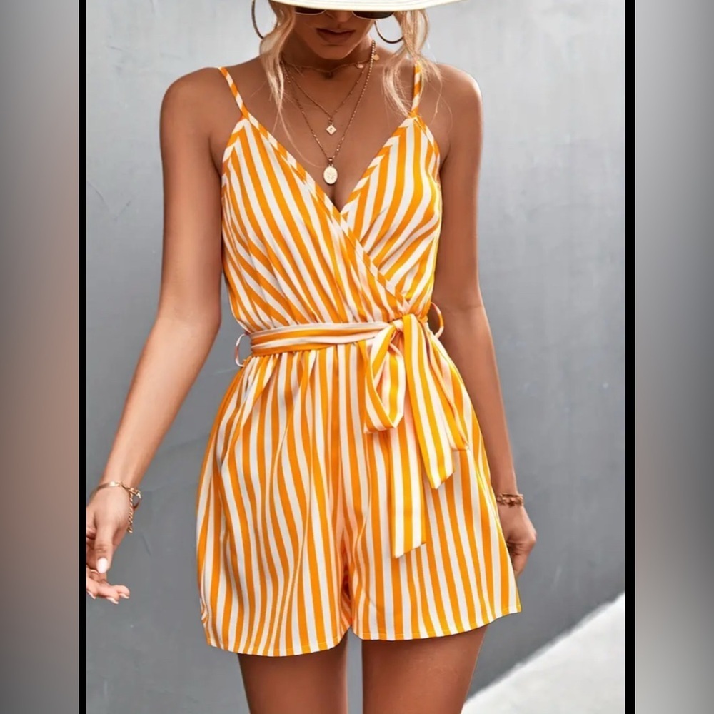 BRAND NEW V-NECK ROMPER